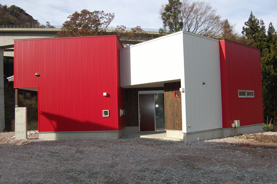 キュービックな家 施工例 画像1