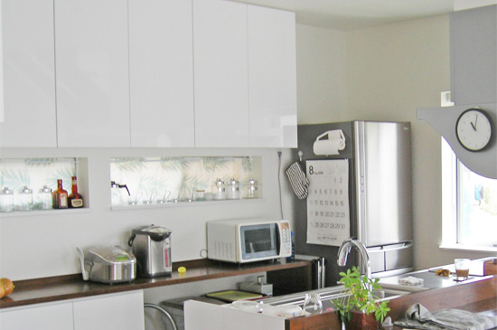 白いヨーロピアンの家 施工例 画像2