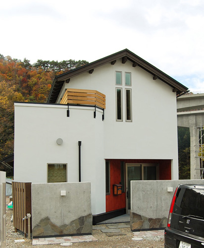 シンプル・モダンな家 施工例 画像2